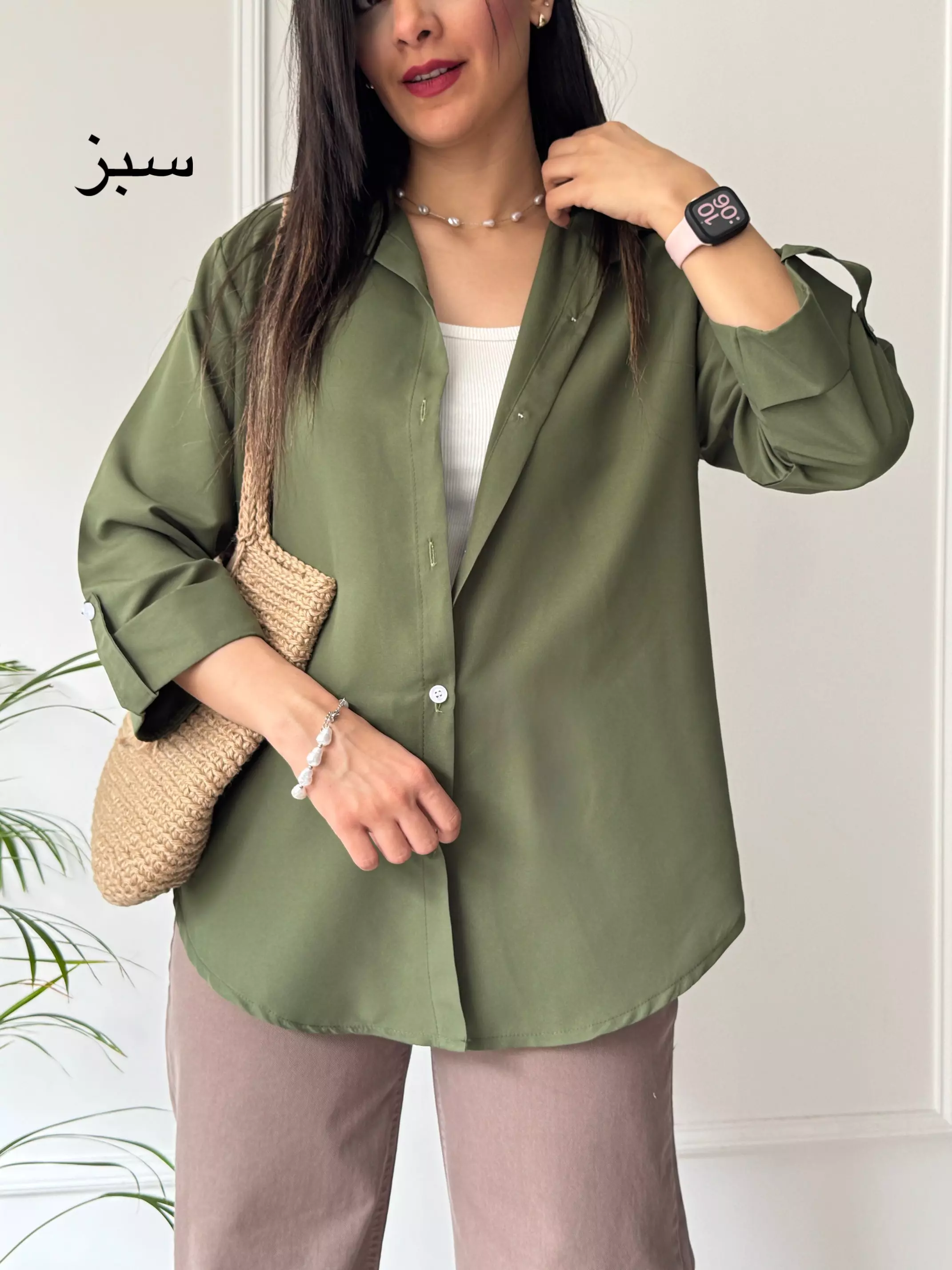 مانتو شومیزی بیسیک تبسم | استایل تو